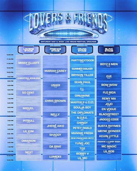 lovers and friends 2023 schedule